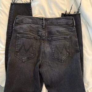 MOTHER Black Jeans